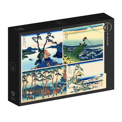 Hokusai művészete Grafika 1000 darabos kirakó puzzle (GR-33429) - puzzlegarden