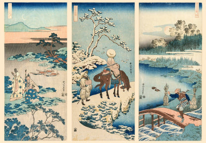 Hokusai művészete Grafika 1000 darabos kirakó puzzle (GR-33668) - puzzlegarden