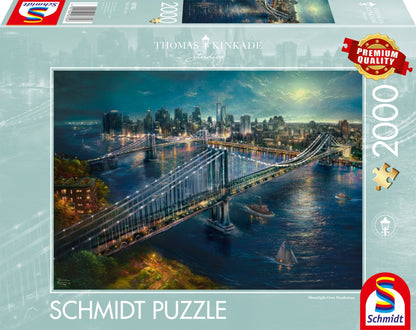 Holdfény Manhattan felett Schmidt 2000 darabos kirakó puzzle (SCH-58782 4001504587826) - puzzlegarden