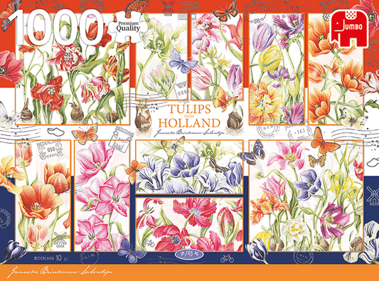 Holland Tulipánok Jumbo 1000 darabos kirakó puzzle (JU-18852 8710126188521) - puzzlegarden