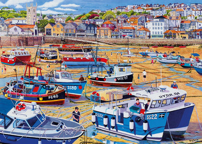 Homokos part St Ives - nál Gibsons 1000 darabos kirakó puzzle (G-G6455) - puzzlegarden