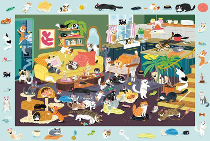 Huncut cicák Schmidt Spiele 150 darabos kirakó puzzle (SCH-56533) - puzzlegarden