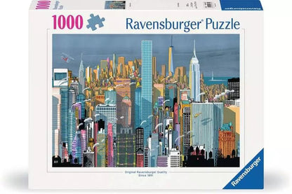 I am New York Ravensburger 1000 darabos kirakó puzzle (RA - 12000784 4005555007845) - puzzlegarden