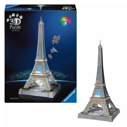 Iconics – Eiffel-torony fényekkel Ravensburger 216 darabos kirakó puzzle (RA-12008024) - puzzlegarden