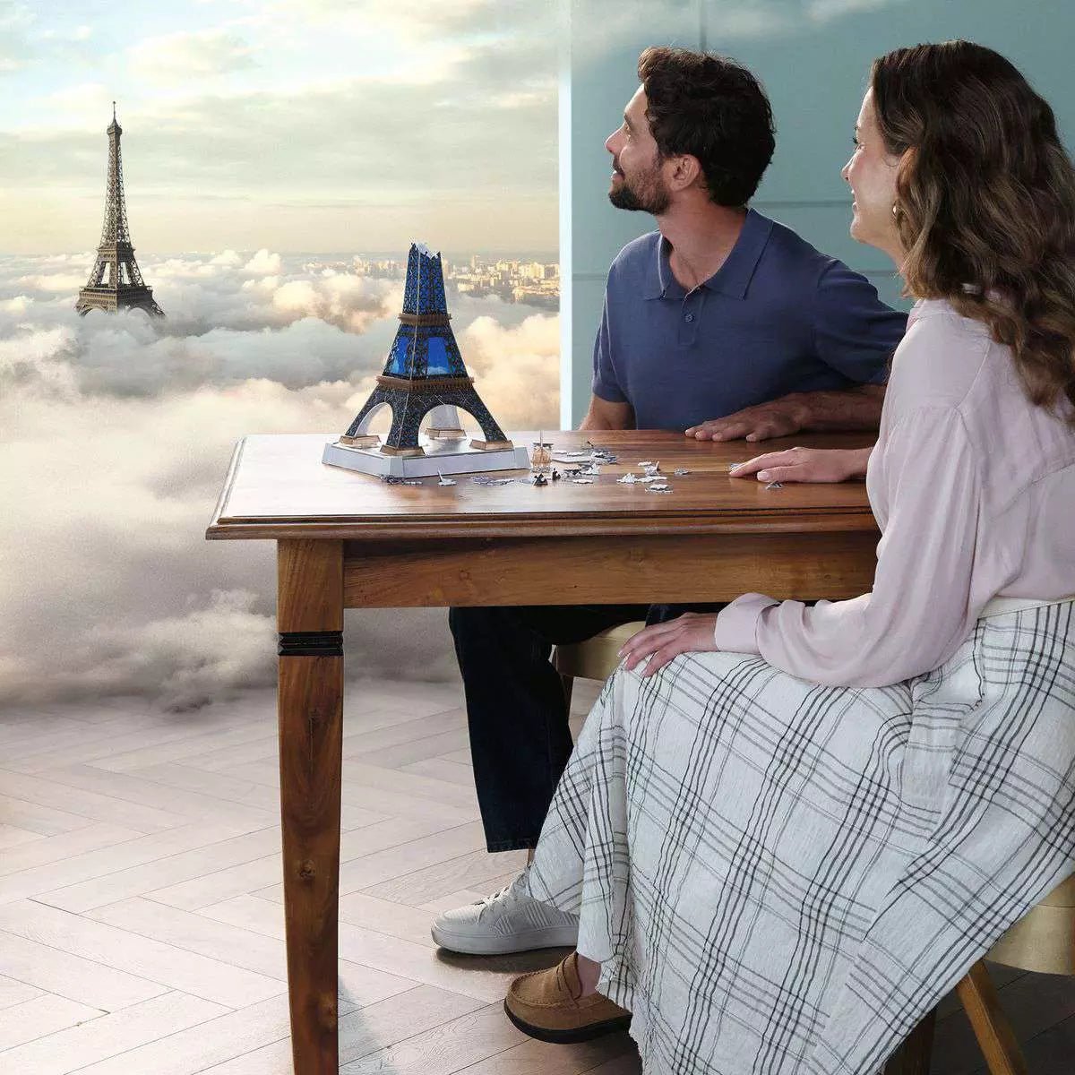 Iconics – Eiffel-torony fényekkel Ravensburger 216 darabos kirakó puzzle (RA-12008024) - puzzlegarden