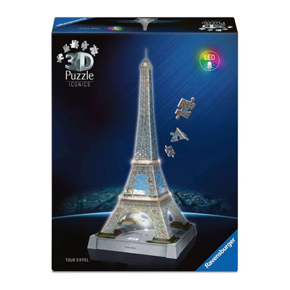Iconics – Eiffel-torony fényekkel Ravensburger 216 darabos kirakó puzzle (RA-12008024) - puzzlegarden