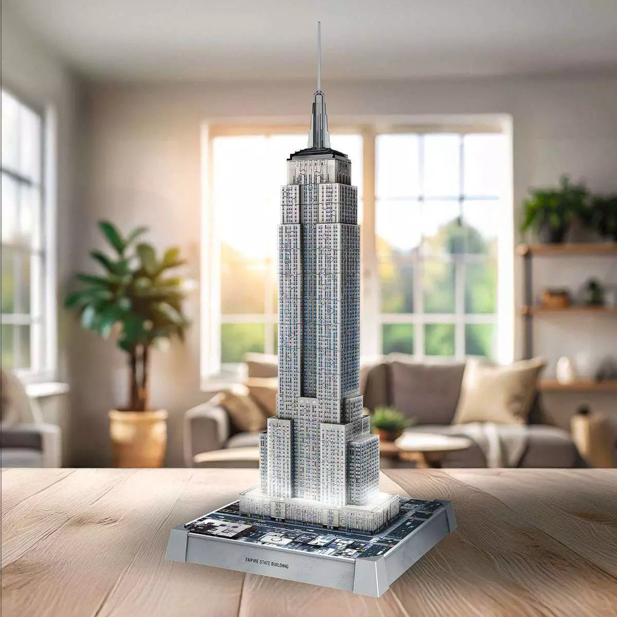 Iconics – Empire State Building fényekkel Ravensburger 216 darabos kirakó puzzle (RA-12008026) - puzzlegarden
