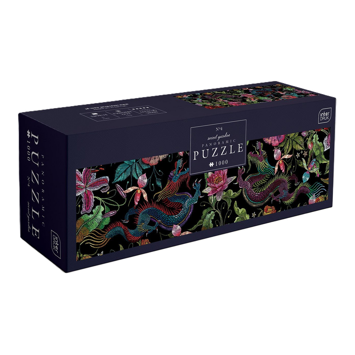 Titkos kert 4 - panoráma Interdruk 1000 darabos kirakó puzzle (ID-PUZPA1000SG4) - puzzlegarden