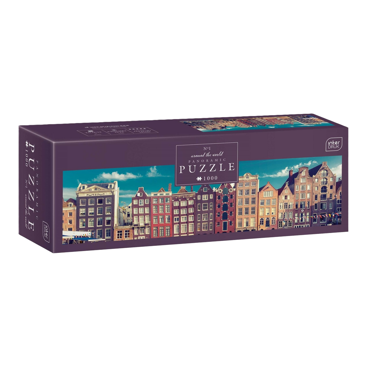 A világ körül 1 - panoráma Interdruk 1000 darabos kirakó puzzle (ID-PUZPA1000AR1) - puzzlegarden
