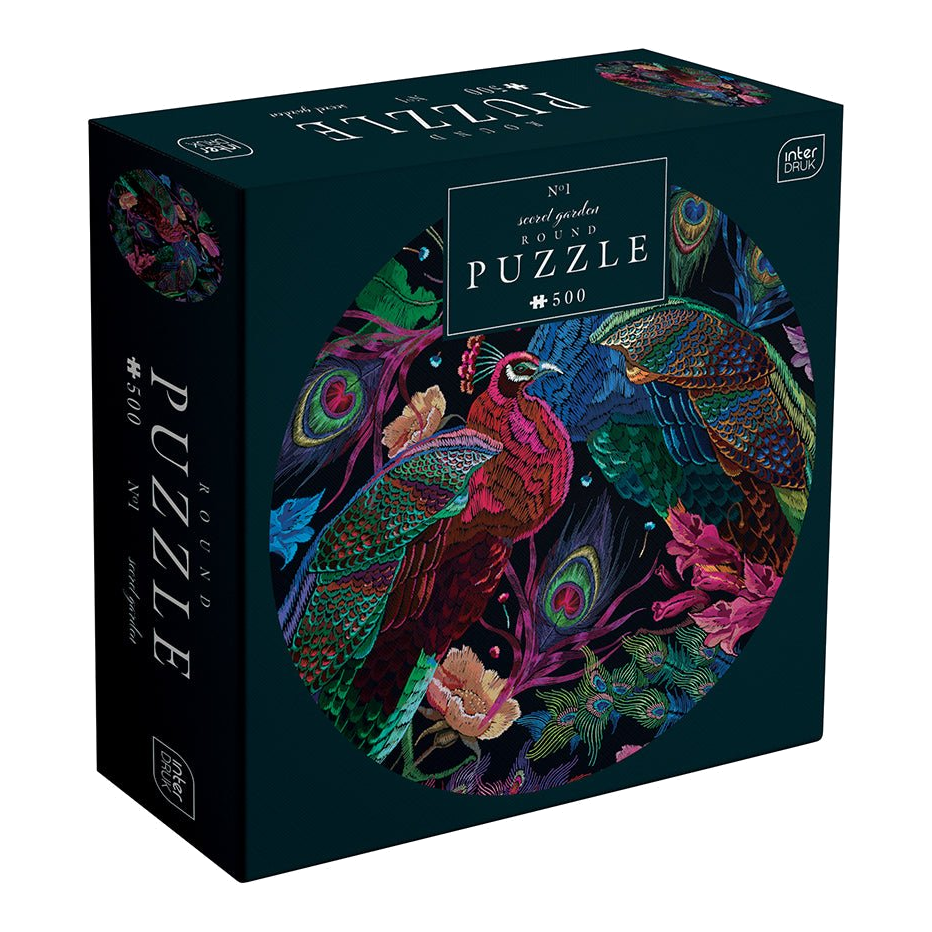 Titkos kert 1 Interdruk 500 darabos kirakó puzzle (ID-PUZ500RSG1) - puzzlegarden