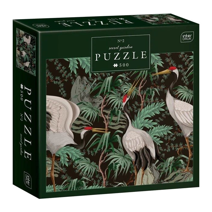Titkos kert 2 Interdruk 500 darabos kirakó puzzle (ID-PUZ500SG2) - puzzlegarden