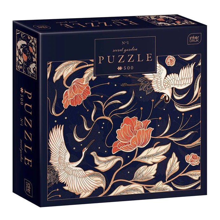 Titkos kert 1 Interdruk 500 darabos kirakó puzzle (ID-PUZ500SG1) - puzzlegarden
