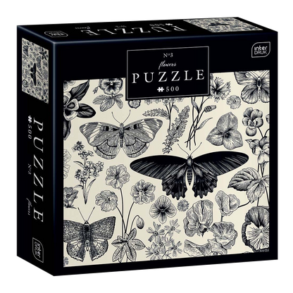 Virágok 3 Interdruk 500 darabos kirakó puzzle (ID-PUZ500FLO3) - puzzlegarden