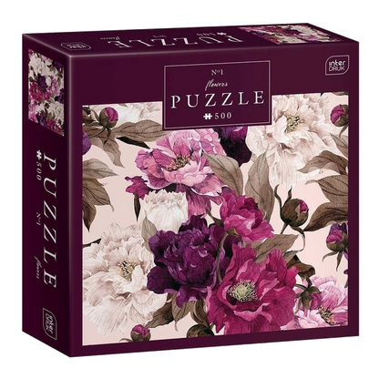 Virágok 1 Interdruk 500 darabos kirakó puzzle (ID-PUZ500FLO1) - puzzlegarden