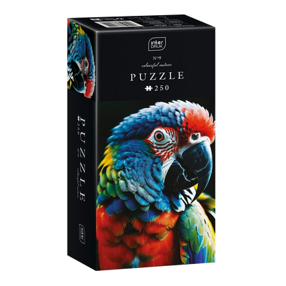 Színes természet 9 – Papagáj Interdruk 250 darabos kirakó puzzle (ID-PUZ250CN9) - puzzlegarden