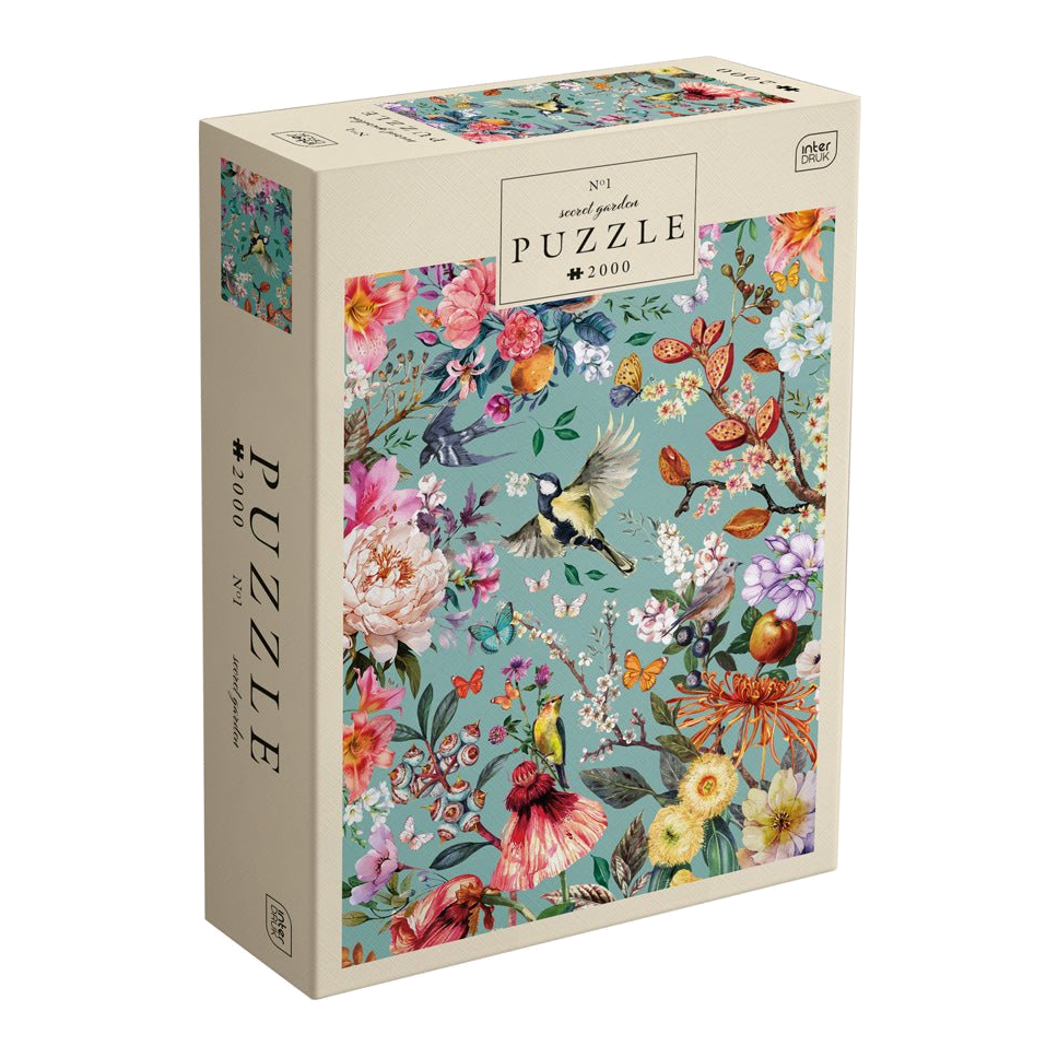 Titkos kert 1 Interdruk 2000 darabos kirakó puzzle (ID-PUZ2000SGA1) - puzzlegarden