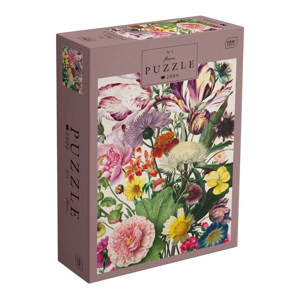 Virágok 1 Interdruk 2000 darabos kirakó puzzle (ID-PUZ2000FLO1) - puzzlegarden