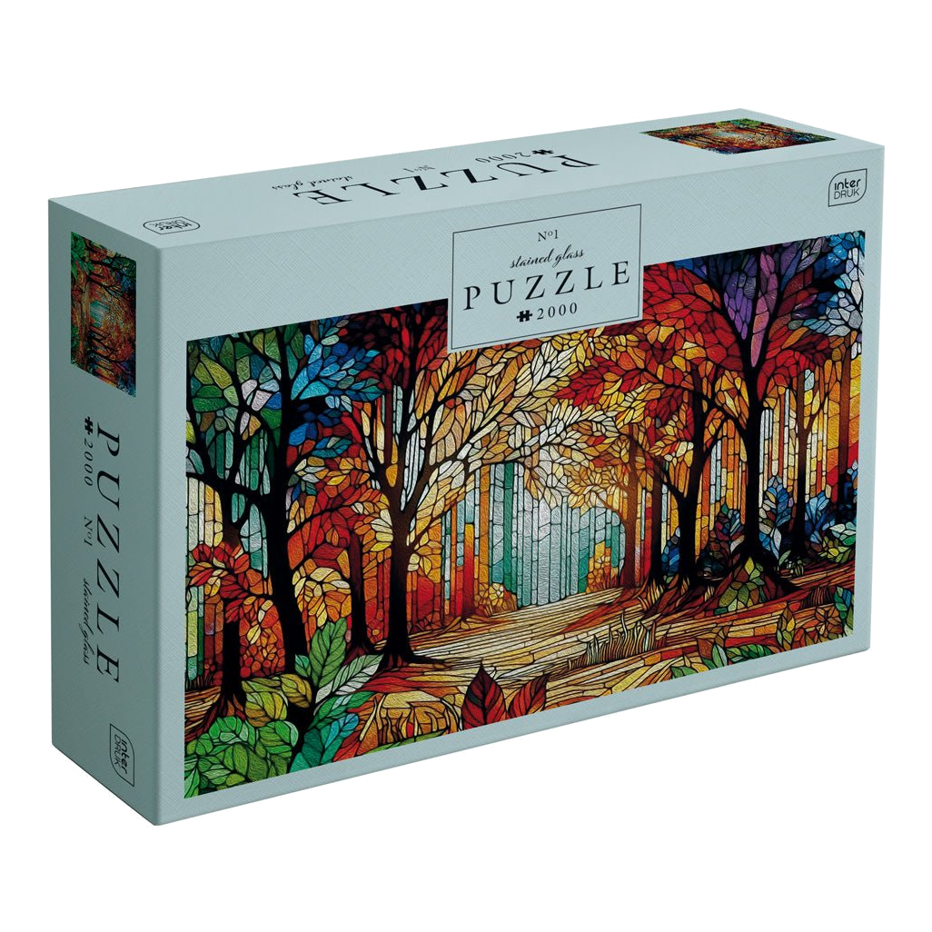 Ólomüveg 1 Interdruk 2000 darabos kirakó puzzle (ID-PUZ2000SG1) - puzzlegarden
