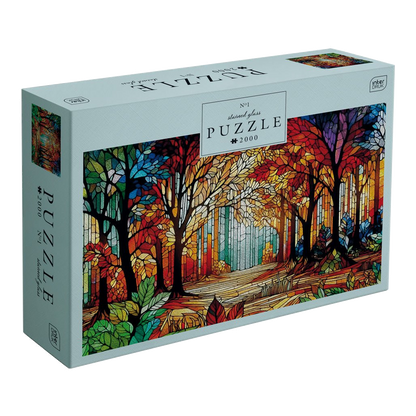 Ólomüveg 1 Interdruk 2000 darabos kirakó puzzle (ID-PUZ2000SG1) - puzzlegarden