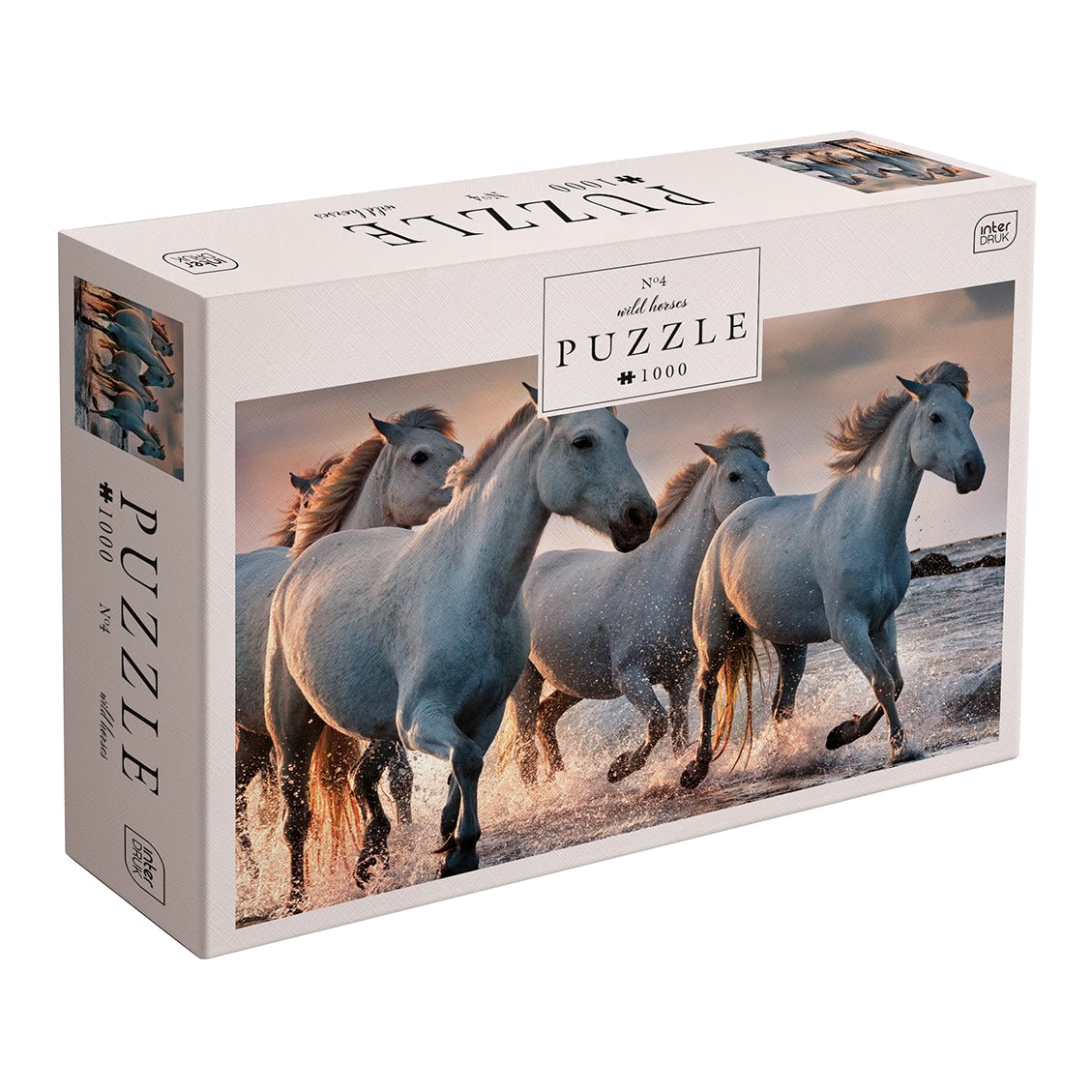 Vad lovak 4 Interdruk 1000 darabos kirakó puzzle (ID-PUZ1000WH4) - puzzlegarden