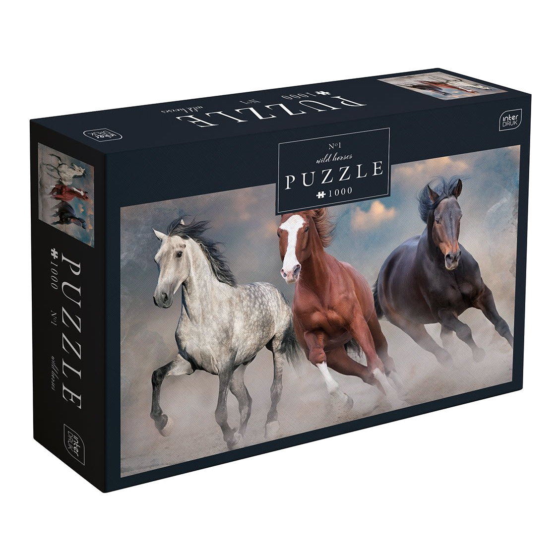 Vad lovak 1 Interdruk 1000 darabos kirakó puzzle (ID-PUZ1000WH1) - puzzlegarden