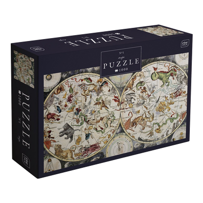 Térkép 1 Interdruk 1000 darabos kirakó puzzle (ID-PUZ1000SM) - puzzlegarden