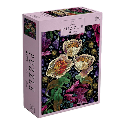 Virágok 4 Interdruk 1000 darabos kirakó puzzle (ID-PUZ1000FLO4) - puzzlegarden