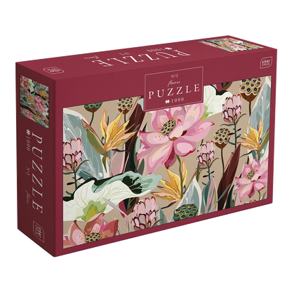 Virágok 2 Interdruk 1000 darabos kirakó puzzle (ID-PUZ1000FLO2) - puzzlegarden