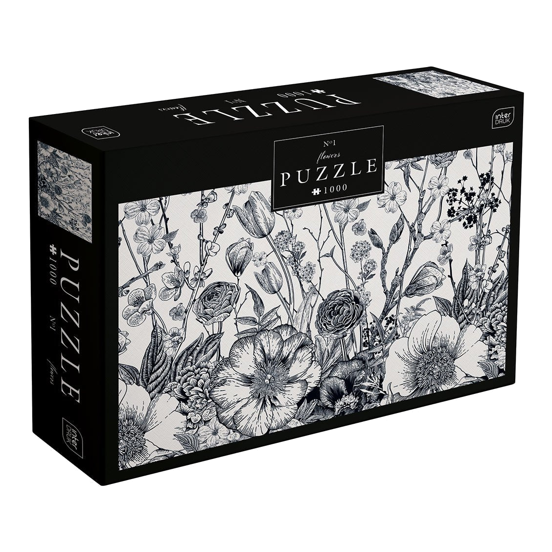 Virágok 1 Interdruk 1000 darabos kirakó puzzle (ID-PUZ1000FLO1) - puzzlegarden
