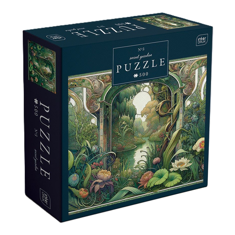 Titkos kert 3 Interdruk 500 darabos kirakó puzzle (ID-PUZ500SG3) - puzzlegarden