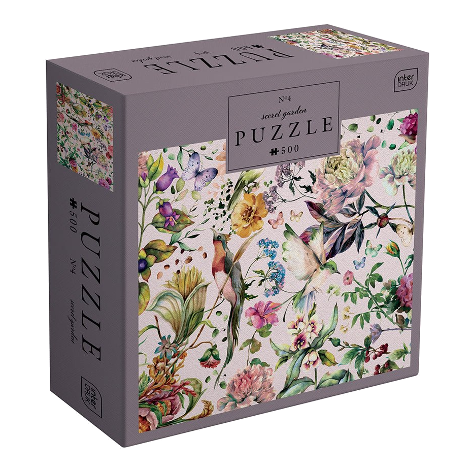 Titkos kert 4 Interdruk 500 darabos kirakó puzzle (ID-PU500SG4) - puzzlegarden