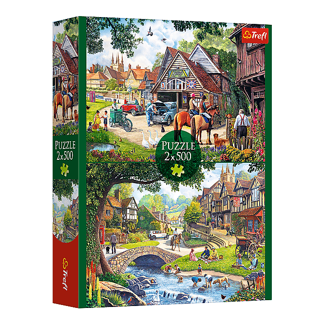 Idilli Élet - 2x500 Trefl 500 darabos kirakó puzzle (TR-37494) - puzzlegarden