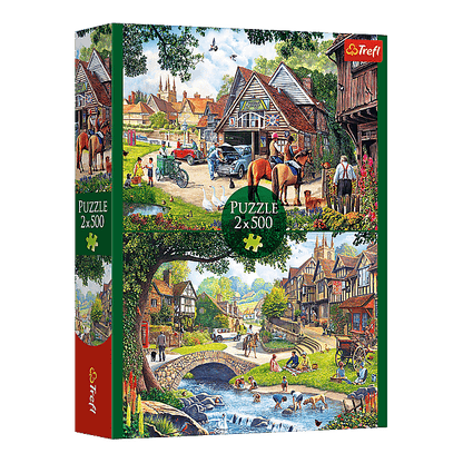 Idilli Élet - 2x500 Trefl 500 darabos kirakó puzzle (TR-37494) - puzzlegarden