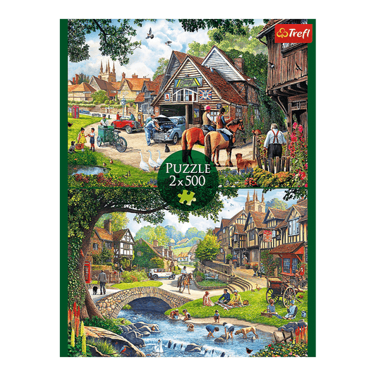 Idilli Élet - 2x500 Trefl 500 darabos kirakó puzzle (TR-37494) - puzzlegarden