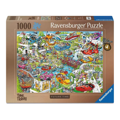 Időutazás 4. – A jövőben Ravensburger 1000 darabos kirakó puzzle (RA-12001743) - puzzlegarden