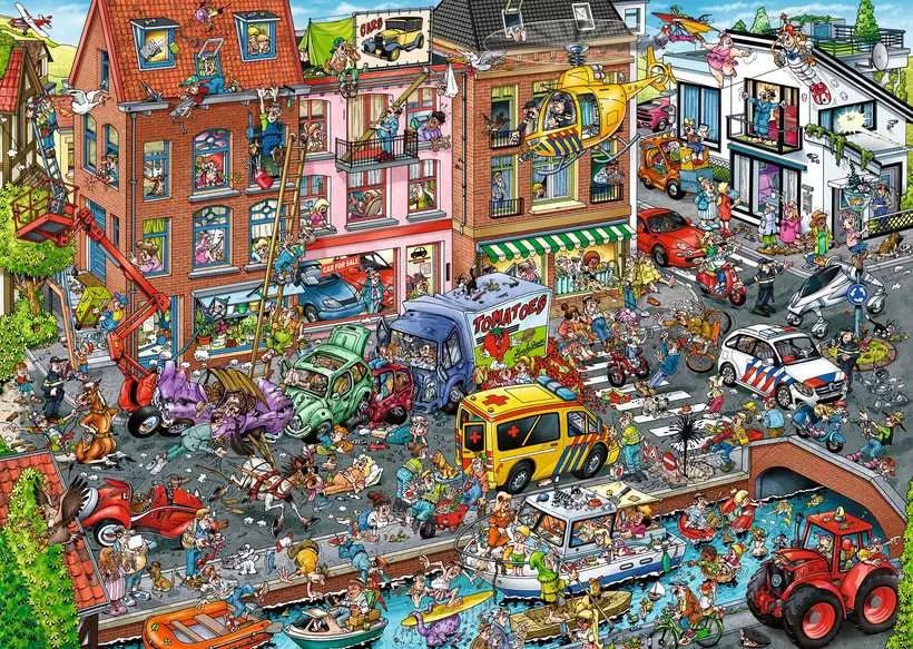 Időutazás – Modern kor Ravensburger 1000 darabos kirakó puzzle (RA-12001742) - puzzlegarden