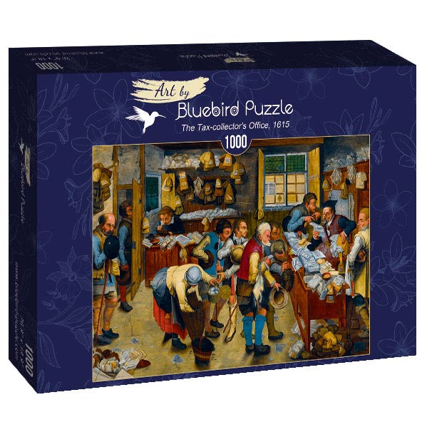 ifj. Pieter Bruegel - Az adószedő irodája Bluebird 1000 darabos kirakó puzzle (BB-60085 3663384600852) - puzzlegarden