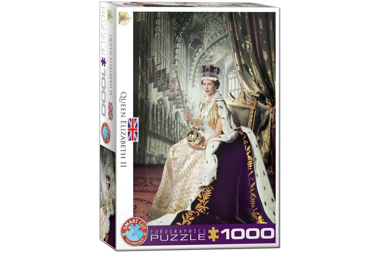 II. Erzsébet Királynő EuroGraphics 1000 darabos kirakó puzzle (EUR-6000-0919 628136609197) - puzzlegarden