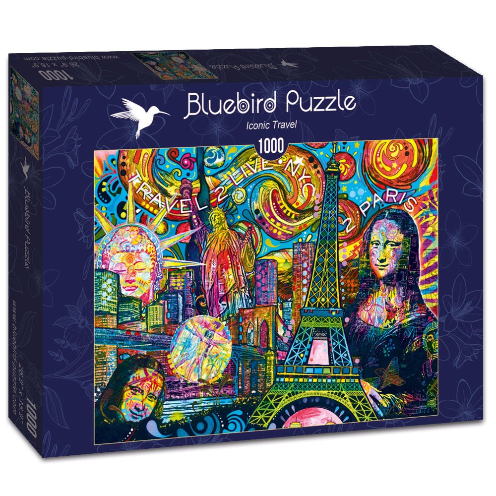 Ikonikus utazás Bluebird 1000 darabos kirakó puzzle (BB-70496-P 3663384704963) - puzzlegarden