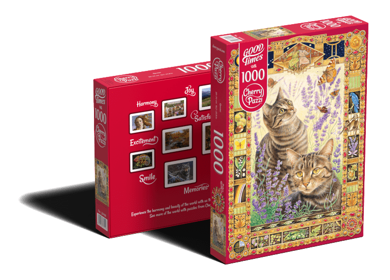 Ikrek CherryPazzi 1000 darabos kirakó puzzle (CP-30196 5903728730196) - puzzlegarden