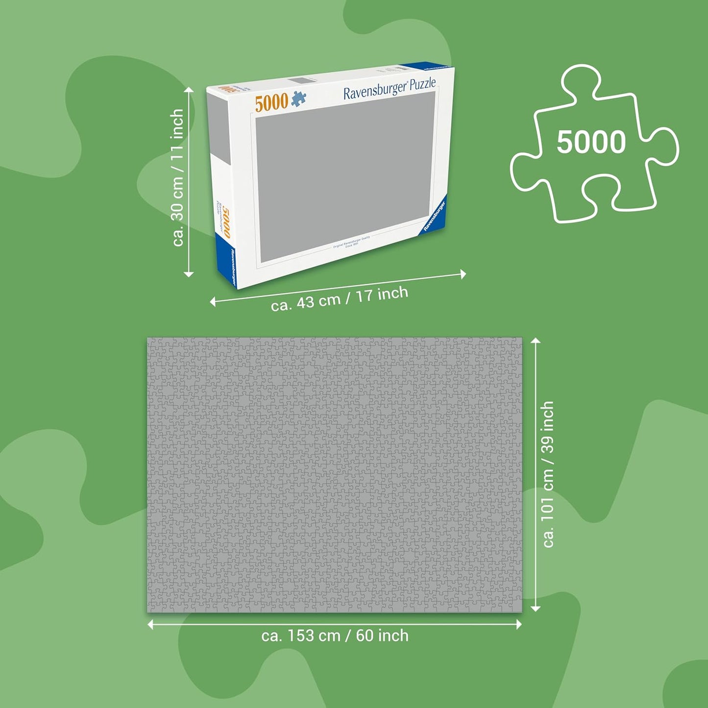 Illusztrált világtérkép Ravensburger 5000 darabos kirakó puzzle (RA-12001738) - puzzlegarden