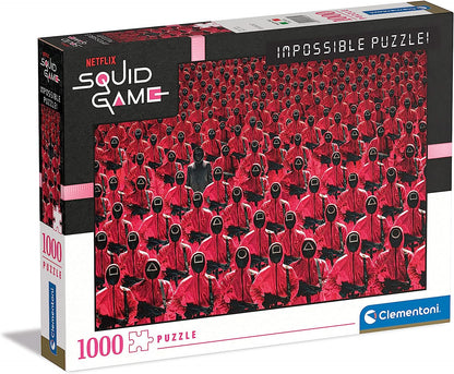 Impossible - Squid Game Clementoni 1000 darabos kirakó puzzle (CL-39695 8005125396955) - puzzlegarden