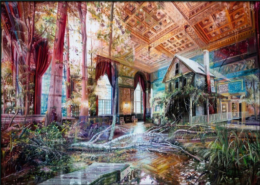 In/Outside - Betolakodó ház HEYE 1000 darabos kirakó puzzle (HE - 30019) - puzzlegarden