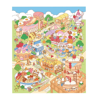 Ínyenc - sziget - matricajelenet Simno 1 darabos kirakó puzzle (SN-6941776325901) - puzzlegarden