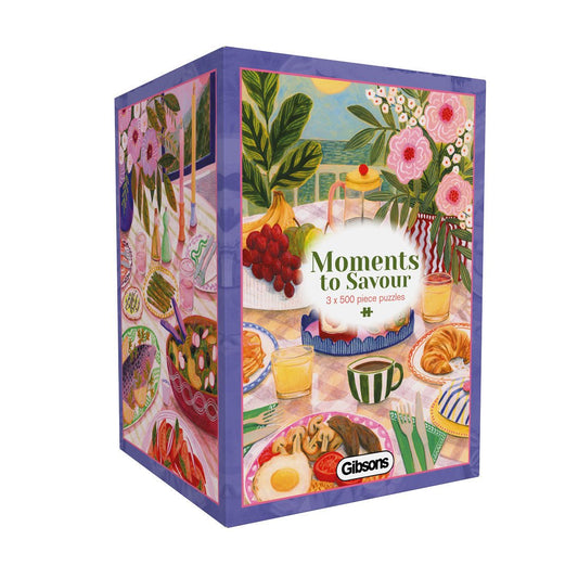 Ízes pillanatok – 3x500 Gibsons 500 darabos kirakó puzzle (G-G5503) - puzzlegarden
