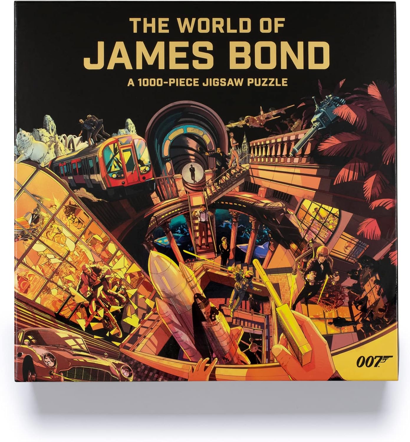 James Bond világa Laurence King 1000 darabos kirakó puzzle (LK - 9781913947811 9781913947811) - puzzlegarden