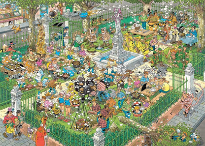 Jan van Haasteren – BBQ buli! Jumbo 1000 darabos kirakó puzzle (JU-1110100530) - puzzlegarden