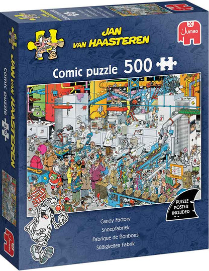 Jan van Haasteren – Cukorkaüzem Jumbo 500 darabos kirakó puzzle (JU - 1110100628) - puzzlegarden