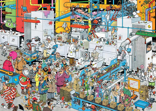 Jan van Haasteren – Cukorkaüzem Jumbo 500 darabos kirakó puzzle (JU - 1110100628) - puzzlegarden