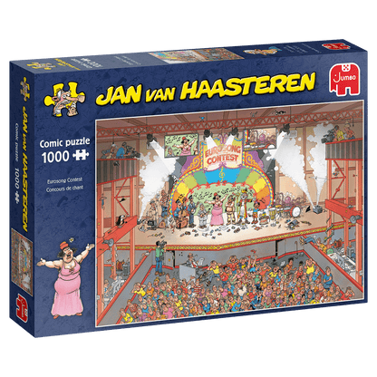 Jan van Haasteren - Dalfesztivál Jumbo 1000 darabos kirakó puzzle (JU-20025 8710126200254) - puzzlegarden